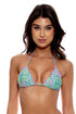 Luli Fama Groovy Luli Wavy Triangle Top